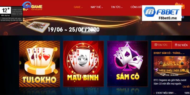 Giới thiệu và đánh giá về cổng Ongame