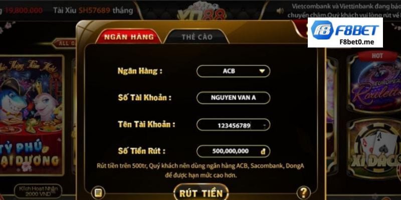 Rút tiền tại Yo88 cực nhanh trong vài phút