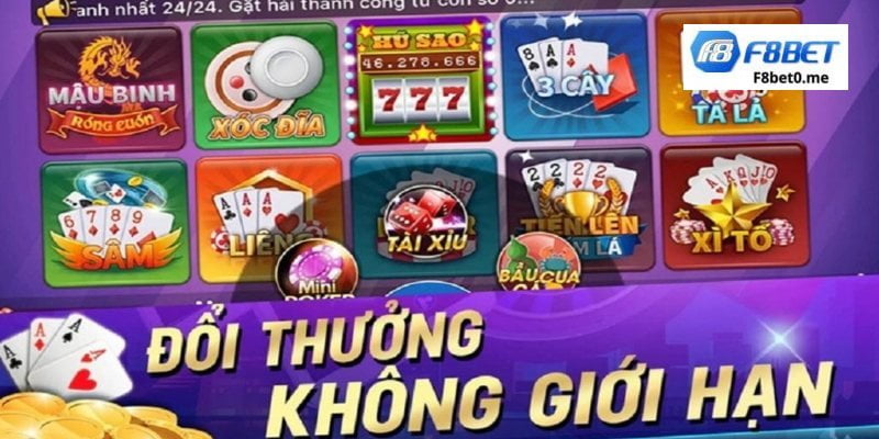 Giới thiệu sân chơi game bài đổi thưởng uy tín F8bet