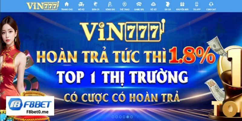 Cá cược Vin777 cực mê cùng kho game hấp dẫn